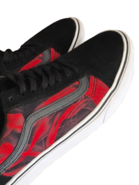 Yepyeni Vans Ayakkabılar – Beden 41 (EU) – Kırmızı ve Siyah