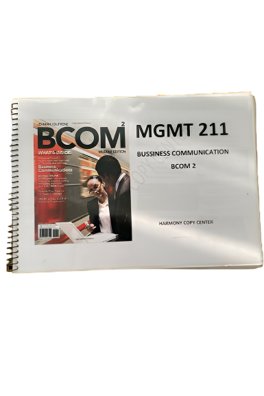 MGMT211 Business Communication