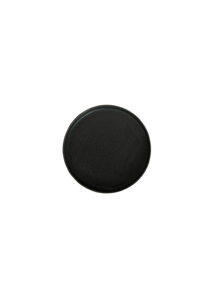 Black Aesthetic Plate Set (Medium + Small)