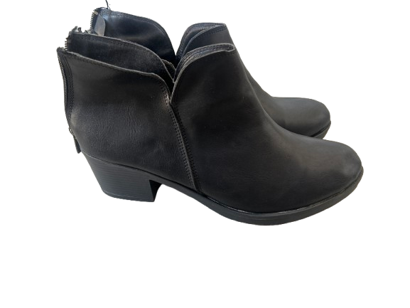 Black ankle boots